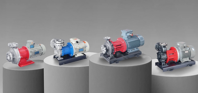 Aulank core industrial pump products displayed across different pump types and configurations