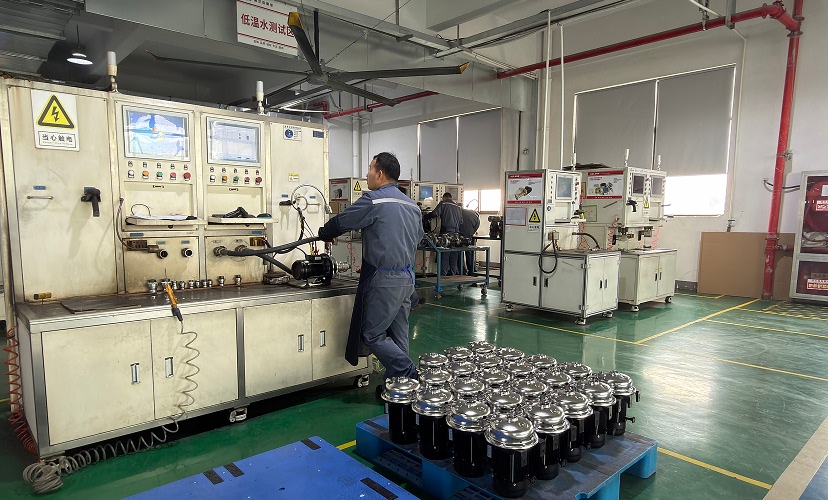 Performance testing of finished pump products